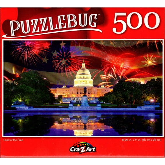 Puzzlebug 500 - Land of the Free