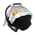 thumbnail image 6 of Zufioo Little Elephant Print Baby Stroller Seat Nursing Cover, Baby Stroller Canopy Seat Cover Breastfeeding Cover, Suitable for Indoor and Outdoor-One Size, 6 of 9