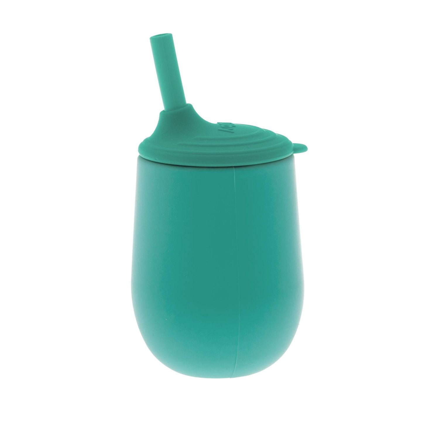 Nûby™ Silicone Sipper First Training Toddler Cup, 100% Silicone with TOUCH FLOW™ Straw - Aqua