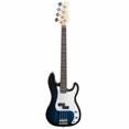 thumbnail image 1 of Full Size 4 String Electric Bass Guitar Blue, 1 of 8