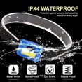 thumbnail image 5 of 6 uds Mini faros delanteros LED COB portátiles luz frontal impermeable faro de Camping con 3 modos de interruptor, 5 of 5