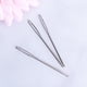 thumbnail image 2 of ColoMX 20pcs 6cm Agujas de coser de ojo grande Agujas romas Aguja de tejer de hilo de coser (Plata), 2 of 8