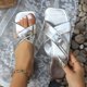 thumbnail image 4 of MKLEKYY Sandalias deportivas para Mujer, Zapatos Casuales de Punta Abierta, Planos y Cómodos para La Playa, Sandalias, Zapatillas 145, 4 of 4