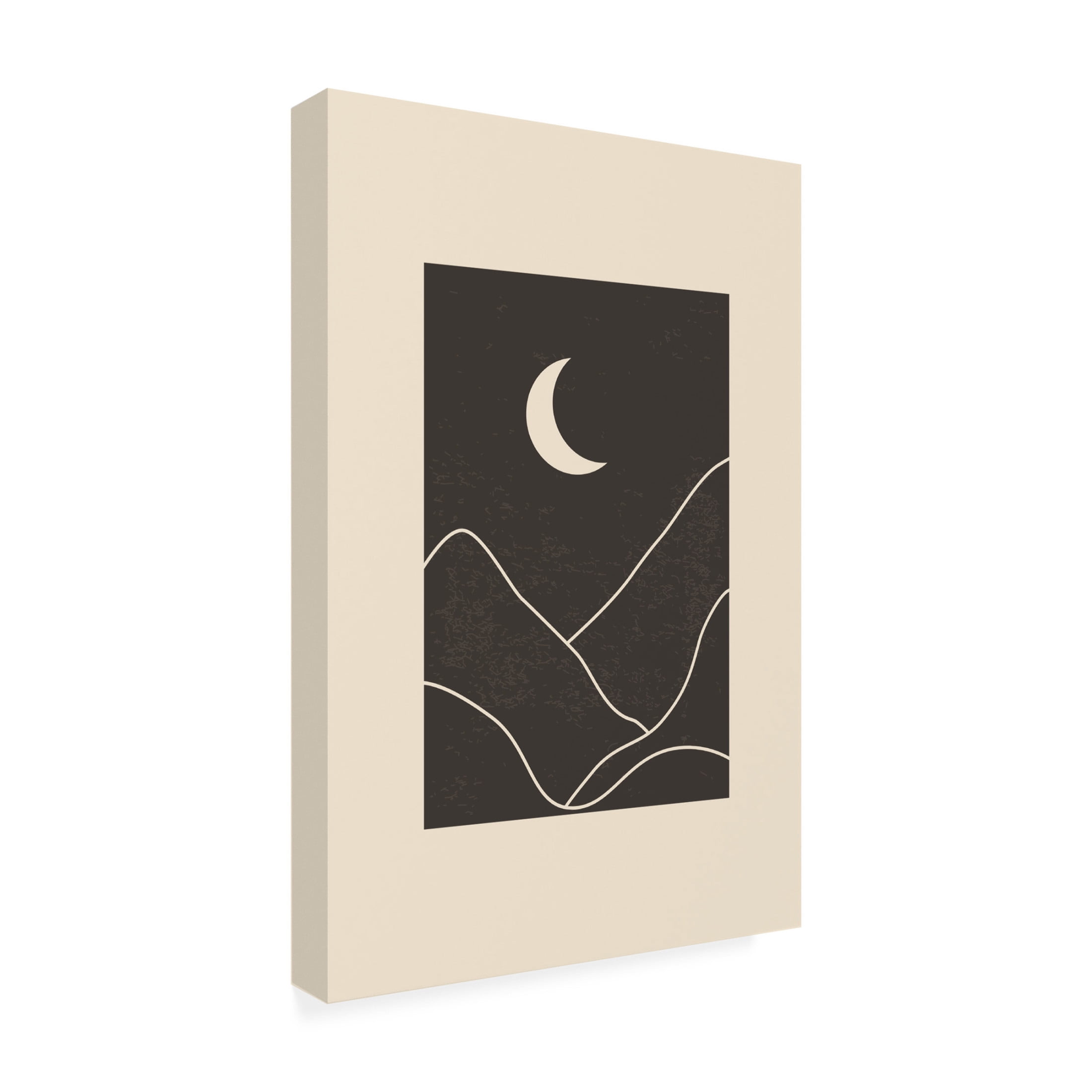 Trademark Fine Art jay stanley  Minimal Mountains 7 Canvas Wall Art
