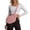 Pink, variant on XQWJWLA Crossbody Bag for Women Stylish Casual Corduroy Crossbody with Zipper Closure and Adjustable Strap for Everyday Use and Travel