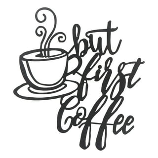 But First Coffee Sticker for Sale by mounadesigns
