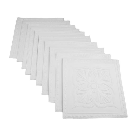 35CM 10pc Waterproof Ceiling Wallpaper Wall Decorative Stickers XPE Foam