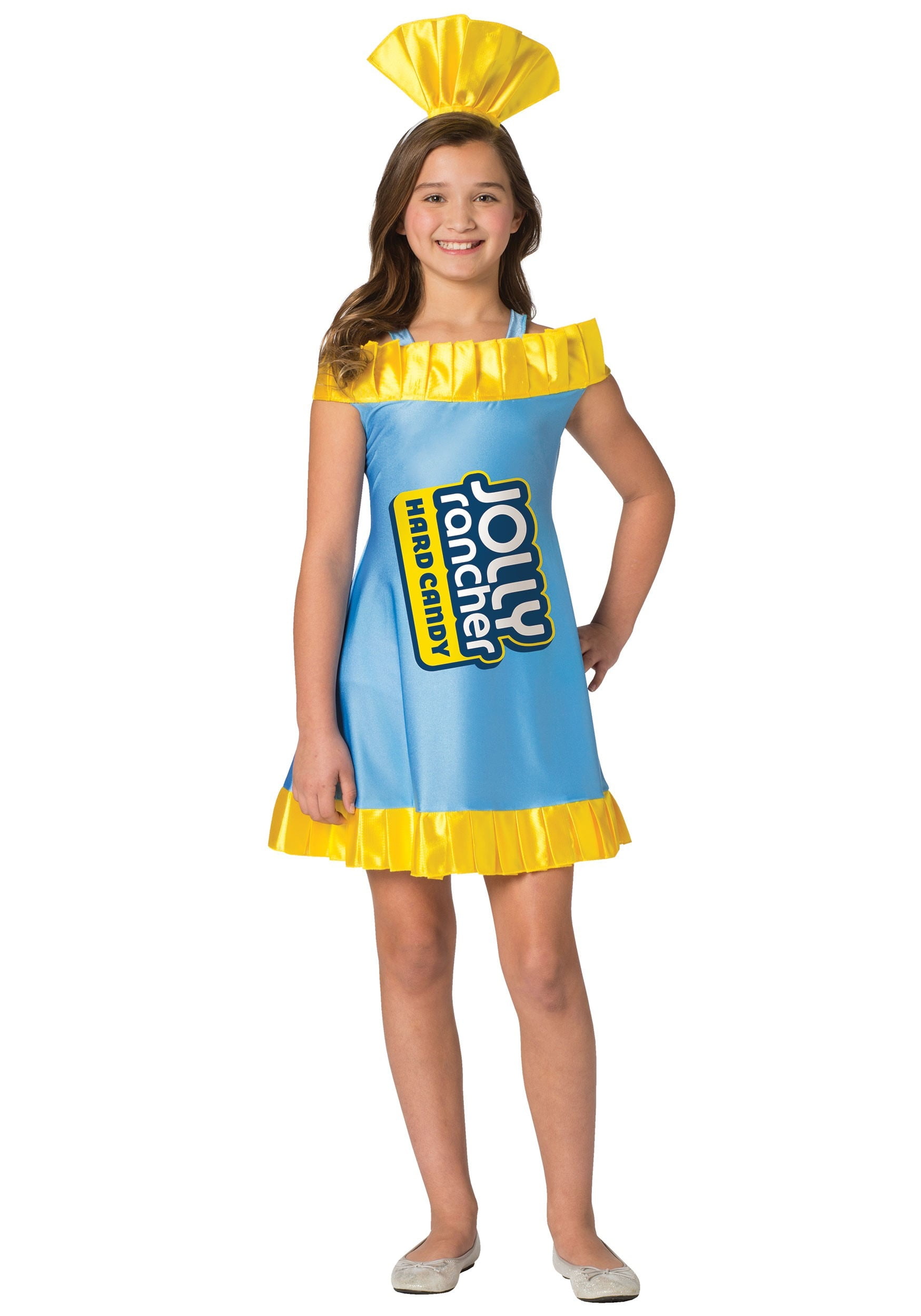 Jolly Rancher Dress Blue Raspberry Child Halloween Costume