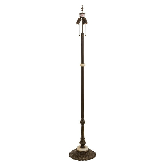 Meyda Tiffany 210068 Antique 62" Tall Lamp Base - Brass