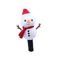 thumbnail image 3 of Funda de madera para palos de golf Colamx con forma de cabeza de animal navideño, 3 of 8