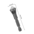 thumbnail image 2 of Minkissy 3Pcs Deburring Tool Kit Alloy Chamfering Tool with Countersink Chamfer Tool Set for Cutting Tools, 2 of 7