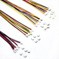 thumbnail image 2 of Para 20 juegos de conector macho JST SH de 1,0 mm, 2, 3, 4 y 5 pines y conector hembra de 28 AWG con cable de 20 cm utilizado en, 2 of 4