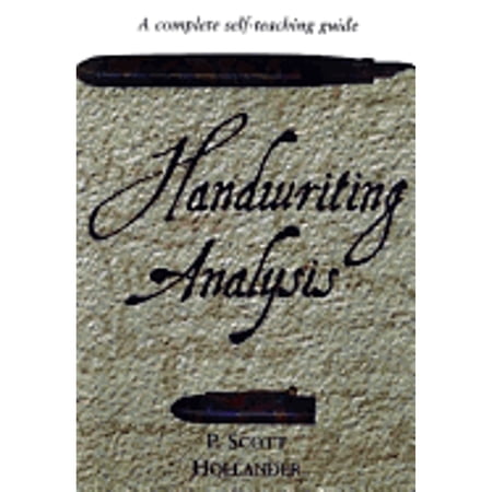 Handwriting Analysis (Paperback) by P Scott Hollander
