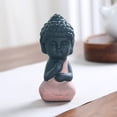 thumbnail image 2 of SXcggal One Buddha Decoration Small Ceramic Statue Buddha Statue Decoration Practical Multifunctional Artistic Desktop Decoration, 2 of 4