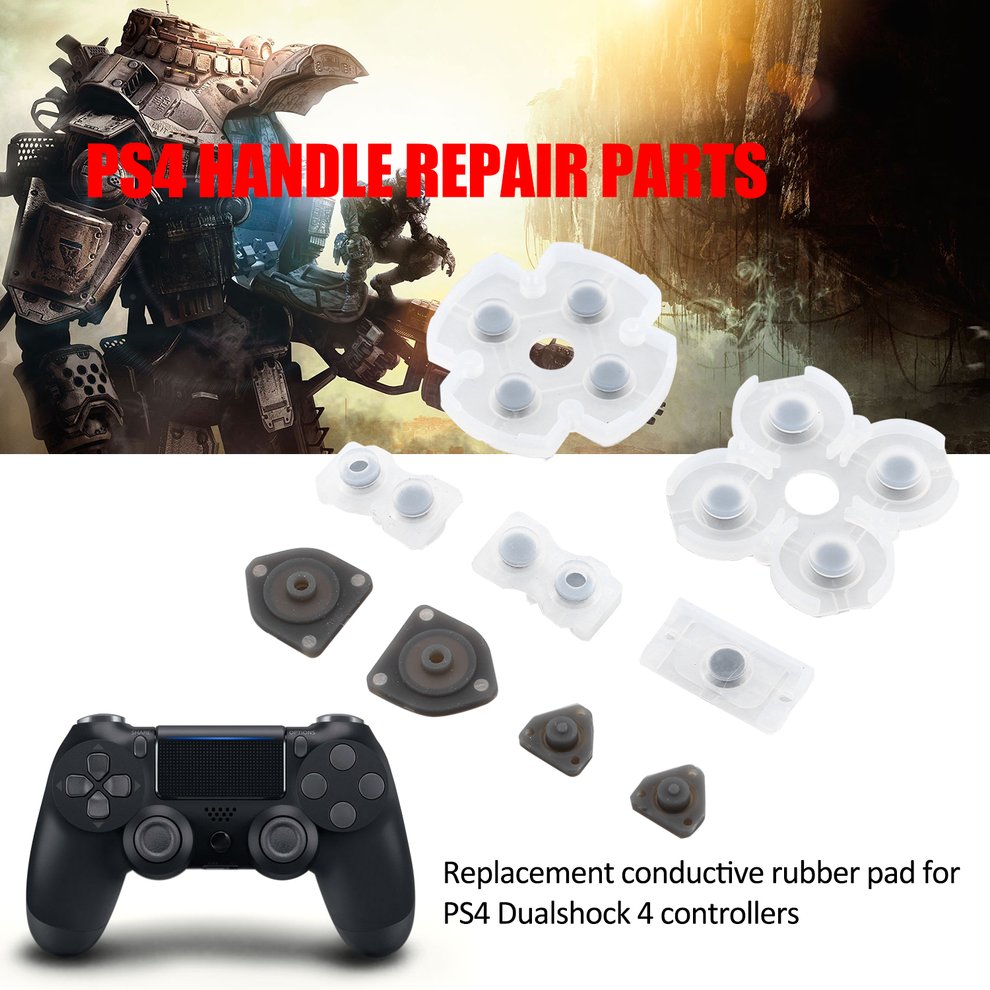 Replacement Rubber Conductive Pad For PlayStation 4 FOR PS4 Controller