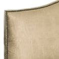 thumbnail image 2 of SAFAVIEH Connie Headboard Brass Nail Head Sage Full, 2 of 2