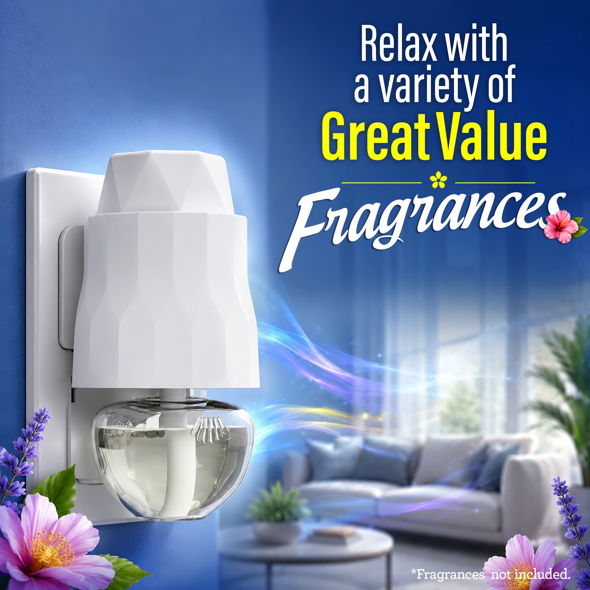 Great Value Scented Oil Plug-In Warmers, 2 Pack (Fragrance Not Included)