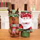 thumbnail image 1 of Suministros de diseño más vendidos, bolsas de decoración para suéter de Papá Noel, bonitas y cómodas, funda navideña para botella de vino, 1 of 4