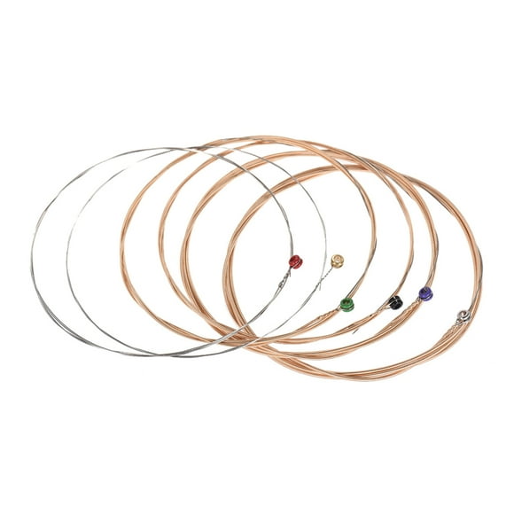 Orphee QA140 Acoustic Folk Guitar Strings 6pcs/Set(.009-.045) Hexagonal Steel Core