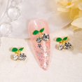thumbnail image 3 of dianhelloya Nail Decoration 10pcs Cherry Beauty Nail Art s Sparkling Ins Style Three-dimensional Alloy Decorations for Nails Jewelry, 3 of 7