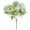 Green, variant on FNGZ 12.6" x 7.87" x 7.87" Artificial Plastic Blue Flowers Wedding Bouquet ( 12 Count )
