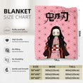 thumbnail image 2 of Anime Blanket Super Soft Flannel Throw Blanket Lightweight Warm Cozy Blankets Gifts for Kids Adults 40"x50", 2 of 6