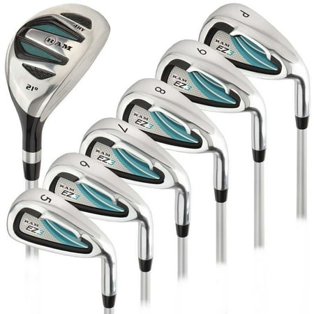 Ram Golf EZ3 Ladies Right Hand Iron Set 5-6-7-8-9-PW - FREE HYBRID