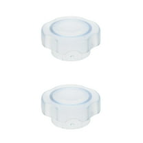 Worgeous 2pcs Blender Replacement Part Transparent Small Lid Plugs Compatible For Vitamix 64 Oz Low Profile Container Juicer Attachment And Blender Accessories