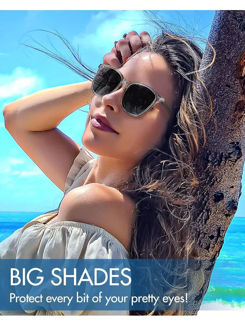 Women\'s Polarized Sunglasses with Mirrored Lens & UV400 Protection Amazon.com: Myiaur Women main image 4