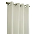 thumbnail image 4 of Commonwealth Thermavoile Rhapsody Lined European Voile Grommet Panel - 54x63" - Ivory, 4 of 5