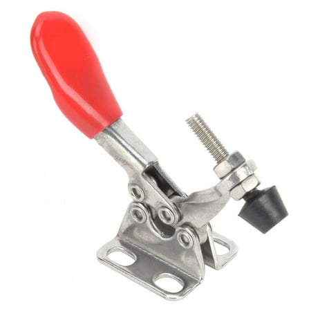 

Khall Toggle Clamp 2Pcs Toggle Clamp 304 Stainless Steel Quick Welding Fixture Hand Tool 27KG GH-201-ASS Welding Fixture