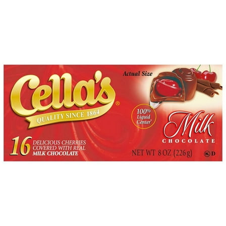 Cella's Milk Chocolate Candy Cherries - 8oz