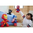 thumbnail image 2 of Figura de peluche del personaje Mattel Marvel Spider-Man de 20 cm de altura, 2 of 6