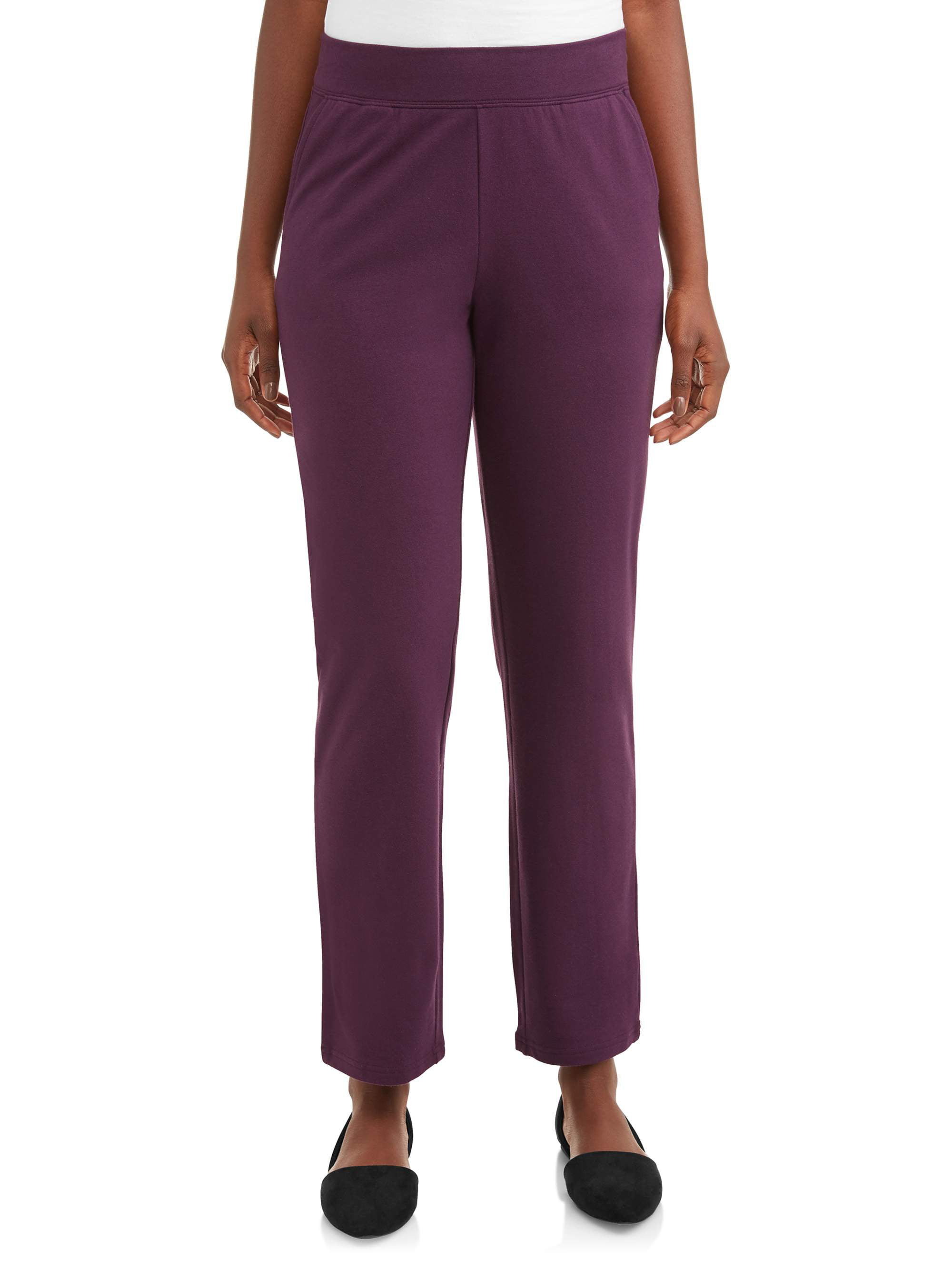Time and Tru - Time and Tru Women's Knit Pull On Pant - Walmart.com ...