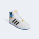 thumbnail image 1 of Ad-id-as Originals Top Ten Hi 80s Athletic Sneakers White Blue FZ5887 Mens Size 5, 1 of 4