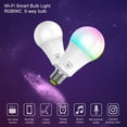 thumbnail image 3 of Ampoule LED Intelligente WiFi - Compatible avec Alexa-Téléphone Intelligent Lumières LED Multicolores Changeant de Couleur, 3 of 9