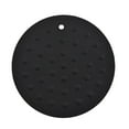 thumbnail image 2 of Heat Resistant Silicone Trivet Mats | Non-Slip Hot Pot Holder for Kitchen Countertops & Dining Tables | Set of 2, 6.69 x 6.69 Inch, 2 of 5