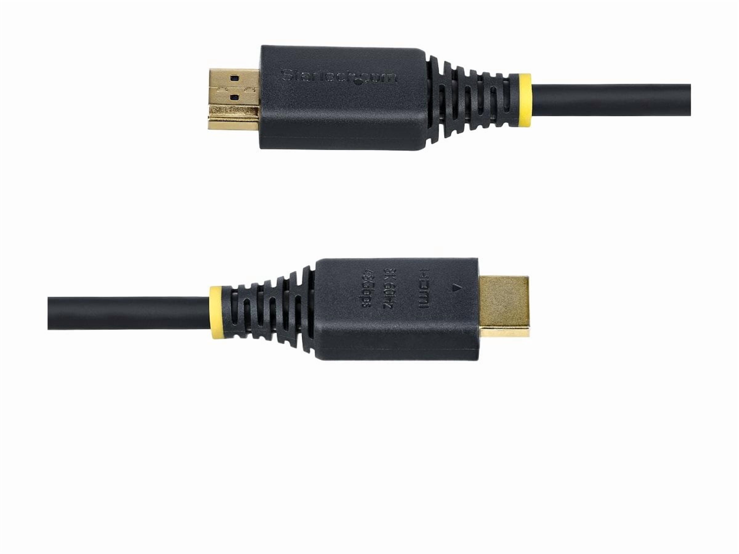 StarTech.com 3ft [1m] Certified Ultra High Speed HDMI Cable, 8K 60Hz/4K 120Hz, HDMI 2.1 Cable with HDR10+ / eARC, 48Gbps, 8K HDMI Cord (hdmi21-cbl-8k60-3f)