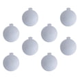 thumbnail image 4 of 100pcs Silver Round Mousse Mats Paper Cake Serving Base Disposable Cupcake Tray, 4 of 8