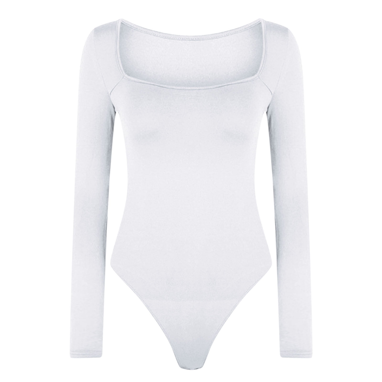【SURGERY】Surgery mindless long sleeves 'white' Holloyiver One Piece Body Shaper for Women Firm Tummy