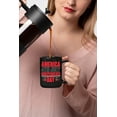 thumbnail image 2 of America 4th of July, Independence Day, Black 15oz Ceramic Mug, 2 of 5