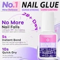 thumbnail image 2 of Super  Brush   Glue: Brush   Glue Tip Applicator Mess Free Travel Friendly, 2 of 6