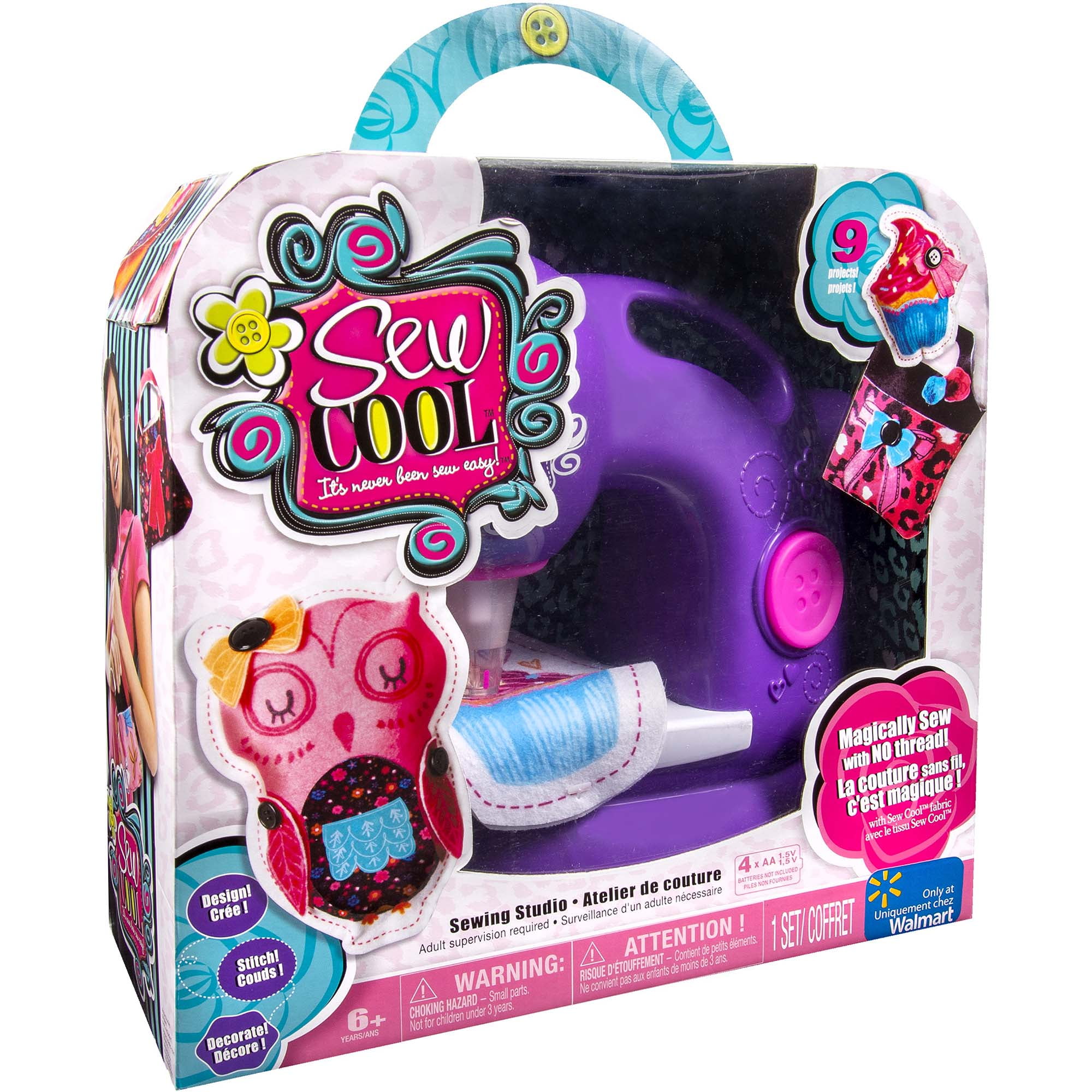 Encourage Creativity with the Spin Master Sew Cool Sewing Machine for Kids  at Walmart! - About a Mom