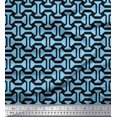 thumbnail image 1 of Soimoi Crepe Silk Fabric Geometric Abstract Fabric Prints by Yard 42 Inch Wide, 1 of 3