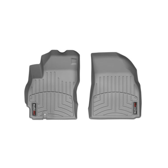 WeatherTech Custom Fit FloorLiners compatible with 2008-2010 Mazda MAZDA5 - 1st Row (Driver & Passenger), Grey