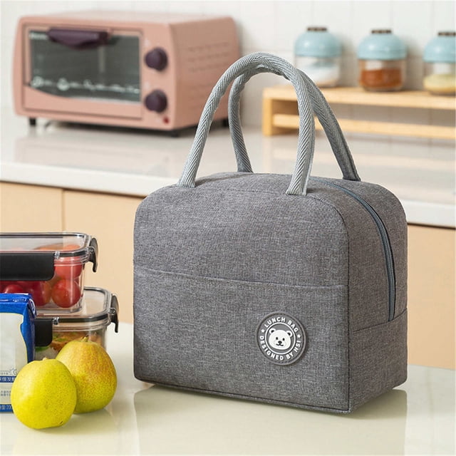 Sac à Lunch 2 - Personnalisé Portable Design Mignon Femmes Enfants Bento Isolé Épaissi Sac Isotherme