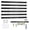 Black, variant on Gymax 18'' Magnetic Tool Holder Strip w/ Mounting Screws Space-Saving Magnet Organizer Black