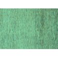 thumbnail image 1 of Ahgly Company Machine Washable Indoor Rectangle Abstract Turquoise Blue Modern Area Rugs, 2' x 4', 1 of 4