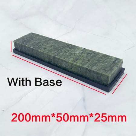 

Natural Green Agate sharpening stone Whetstone Fine Grinding Polishing Shaved bar kitchen knife sharpener honing tool 10000 Grit