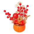 thumbnail image 3 of Ramo de flores artificiales Macarena cubo de bendición Año Nuevo, 3 of 8